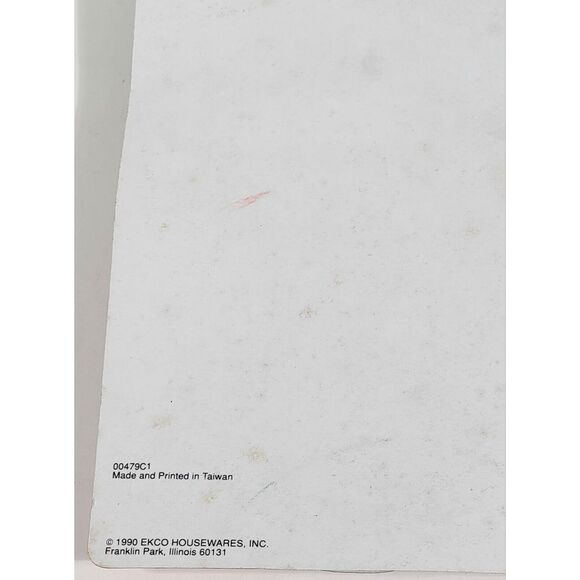 EKCO Jumbo Pizza Cutter w/ 3.25" Stainless Steel Slicer Wheel & Wood Handle. - Picture 11 of 12